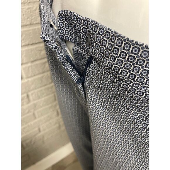 Dalia Blue Straight Leg Pants Size 12 - Picture 4 of 9